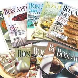 Bon Appetit Magazine Lot - Cooking Recipes - 2006 Lot of 10